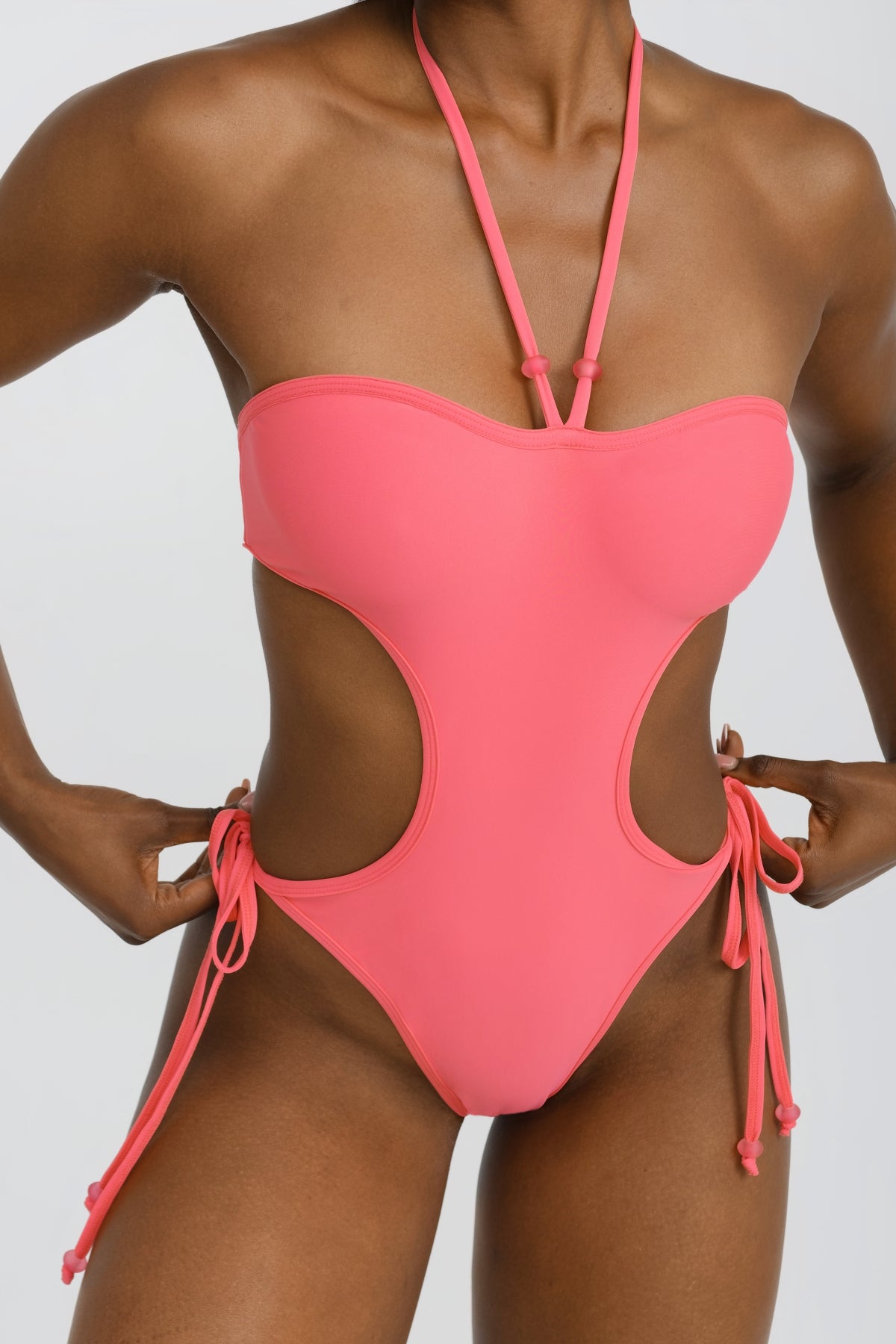 Alun One Piece Swimsuit - Sexy High Waisted Bikini Set for Women, Perfect for Beach Vacation & Pool Party