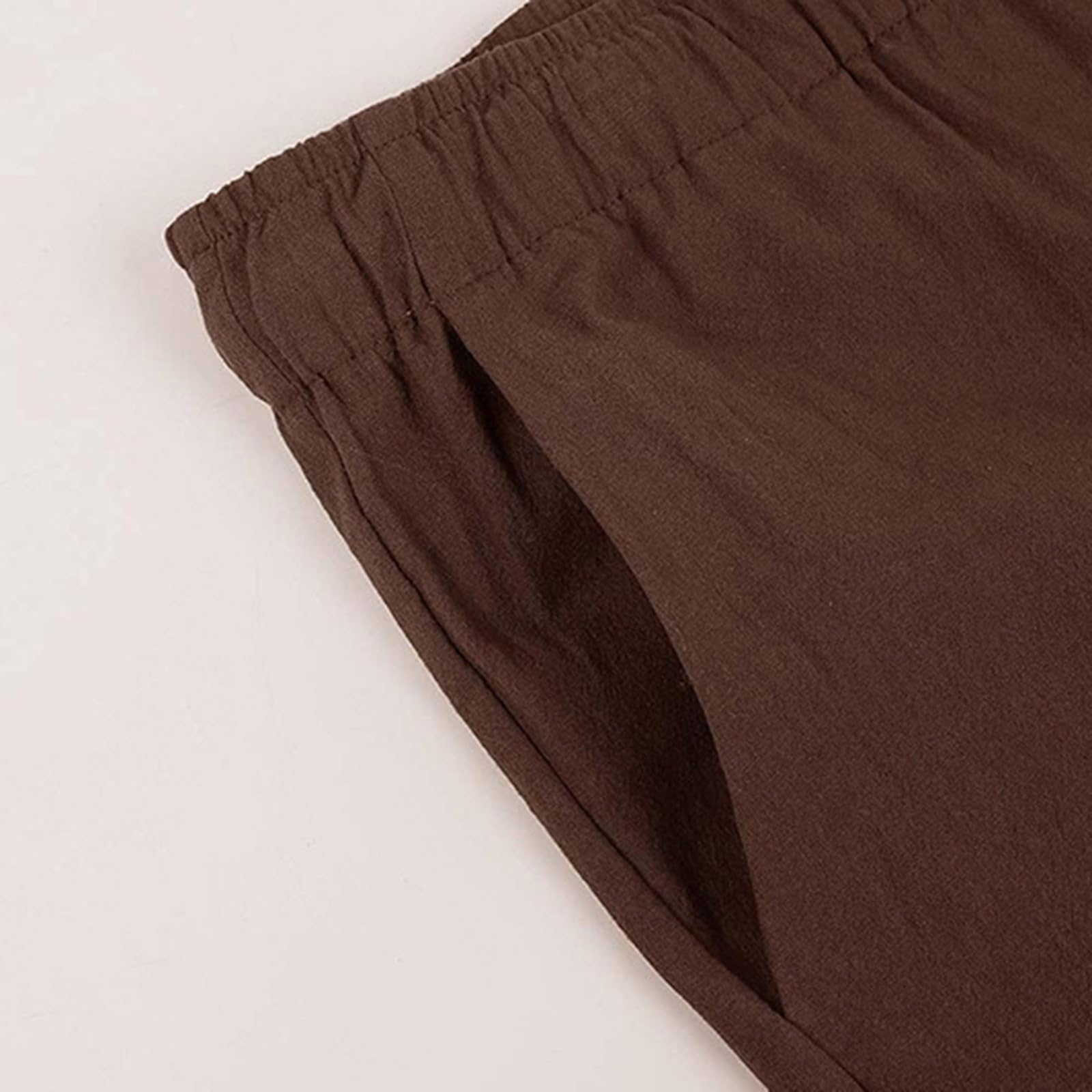 Medieval Pirate Shorts for Men - Cotton Linen Harem Pants for Beach & Summer