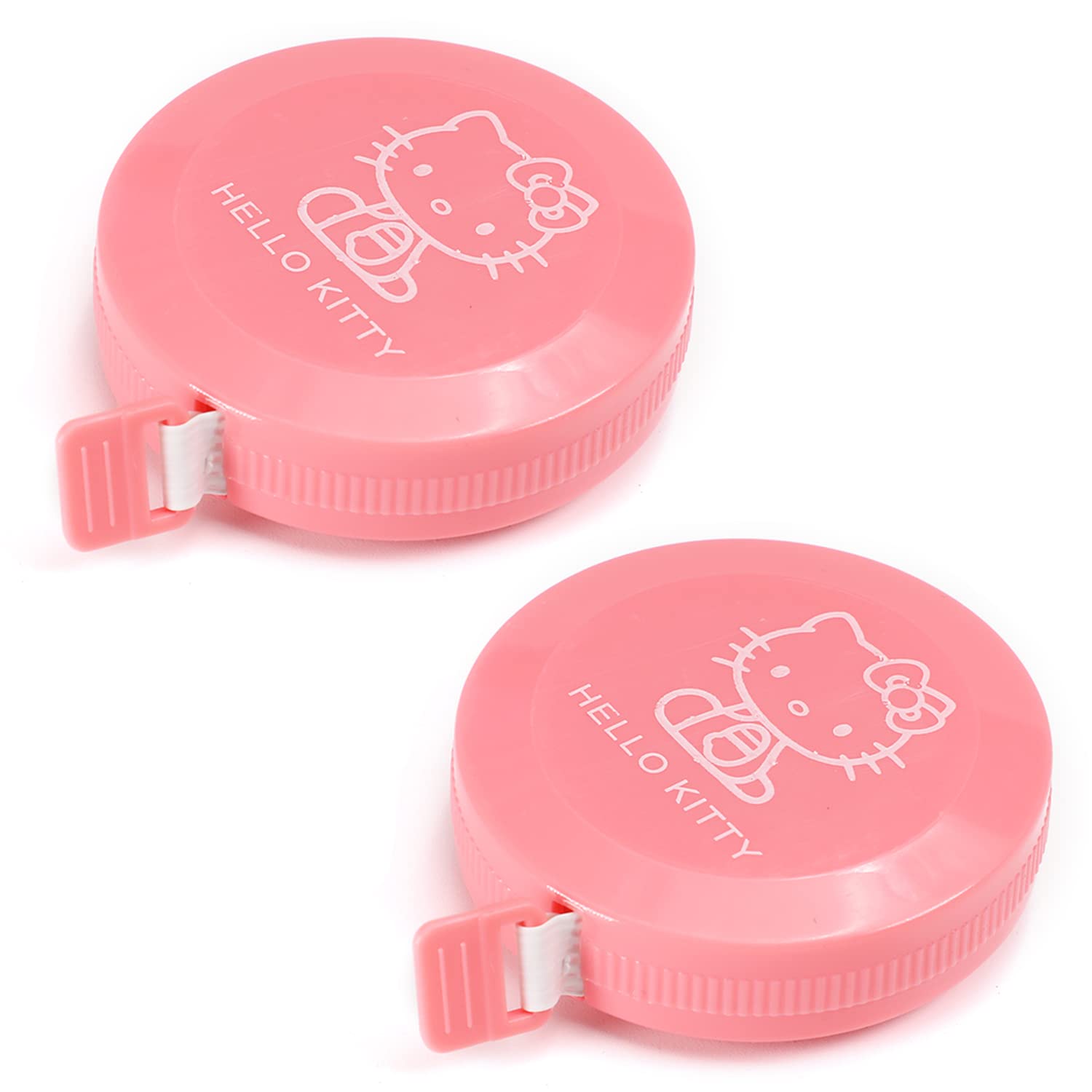 Utoolmart 150cm/59-inch Retractable Soft Tape Measure - Dual Metric Scale, Glass Fiber Round Case, Flexible Measuring Tool for Tailoring, Sewing & Medical Use (2-Pack) | Perfect for DIY Projects, Body Measurements & Crafting