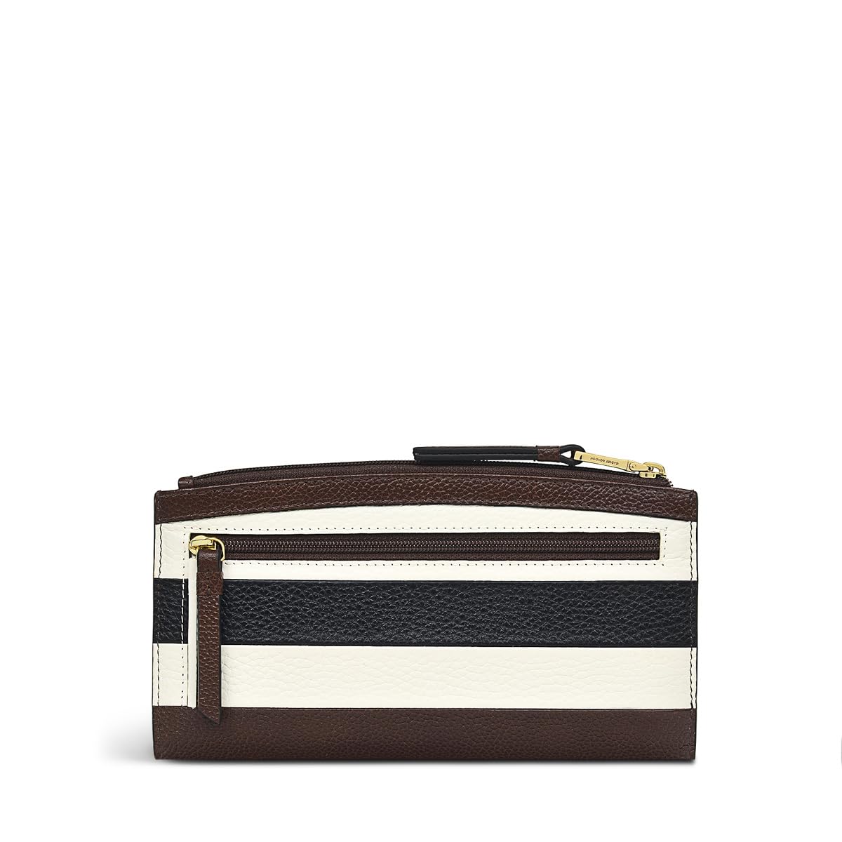 Radley London Bridgewater Medium Bifold Wallet for Women - Black Grained Leather with 10 Card Slots & Snap Closure - Stylish & Functional Everyday Purse for Credit Cards, Cash & ID (Perfect for Work, Travel & Shopping)
