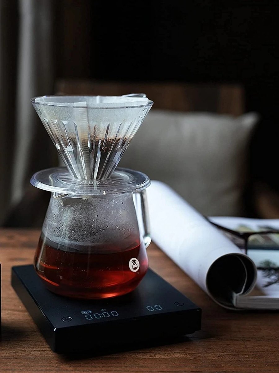 Timemore Black Mirror Basic+ Digital Coffee Scale 2 - Precision Weighing for Pour Over, Espresso & Home Brewing