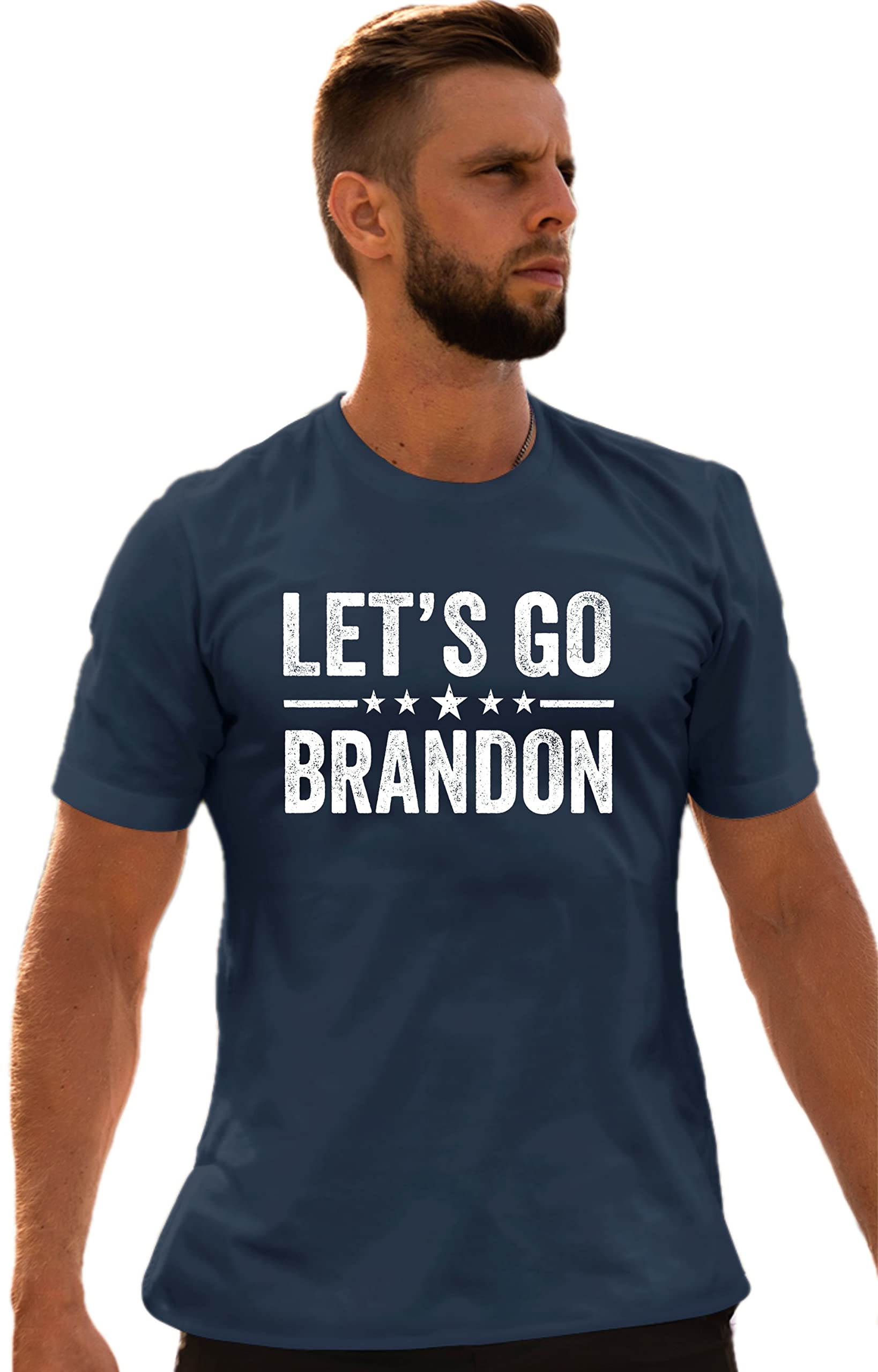 Let's Go Brandon T-Shirt for Men, Women & Youth - Stylish & Trendy Political Statement Tee - Perfect for Protests, Rallies & Casual Wear
