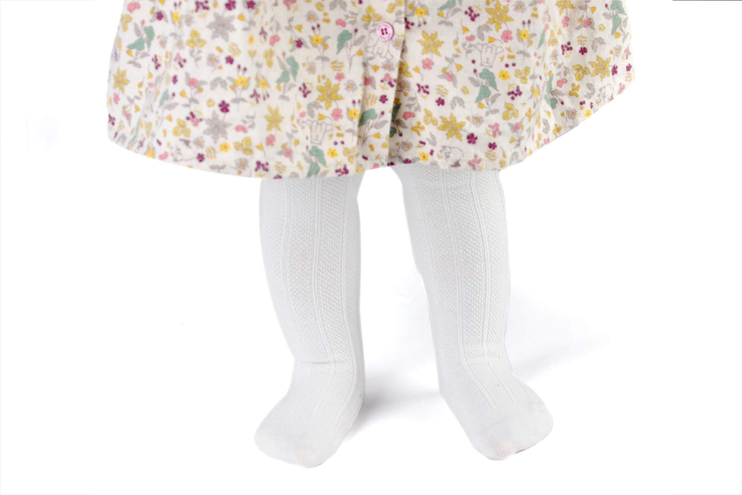 EPEIUS Baby Girls & Boys Knee High Socks - Uniform Tube Ruffled Stockings for Infants & Toddlers (3/5 Pack) - Perfect for School, Dance, Dress Up & Special Occasions