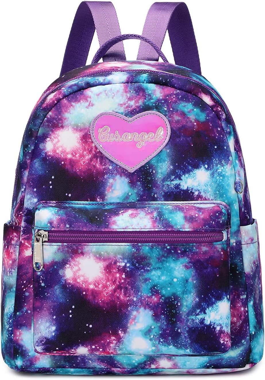 Cusangel Mini Backpack for Girls - 10L Cute Small Backpack with Multiple Pockets, Fashion Travel Backpack for Women & Teens, Lightweight Shoulder Bag for School, Shopping, and Outdoor Adventures