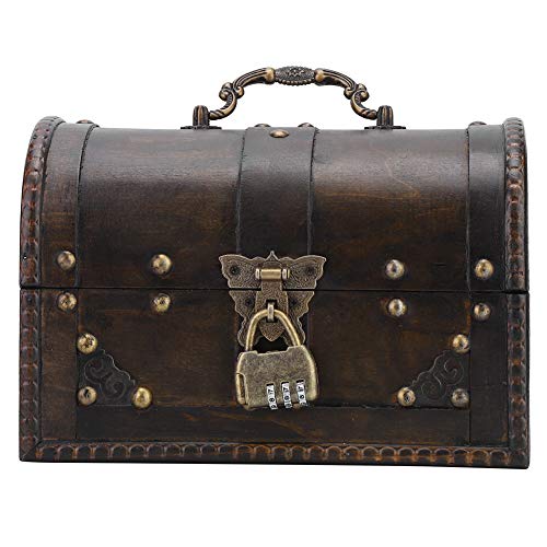 Secure Jewelry Storage Box with Coded Lock - Organize Earrings, Necklaces, Bracelets & Accessories | Perfect for Travel, Home & Gift Giving