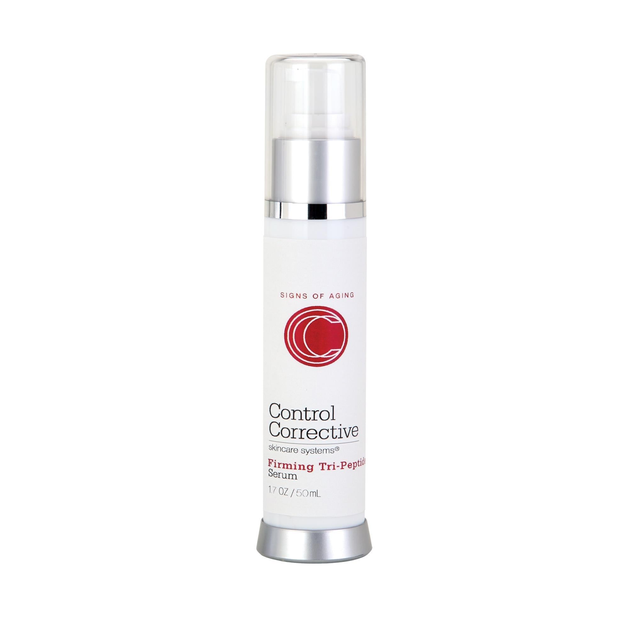 Control Corrective Firming Tri Peptide Serum - Anti-Aging Face Serum for Wrinkles & Fine Lines | Hydrating & Lifting Skincare for Women | Perfect for Night Routine & Daily Moisturizing