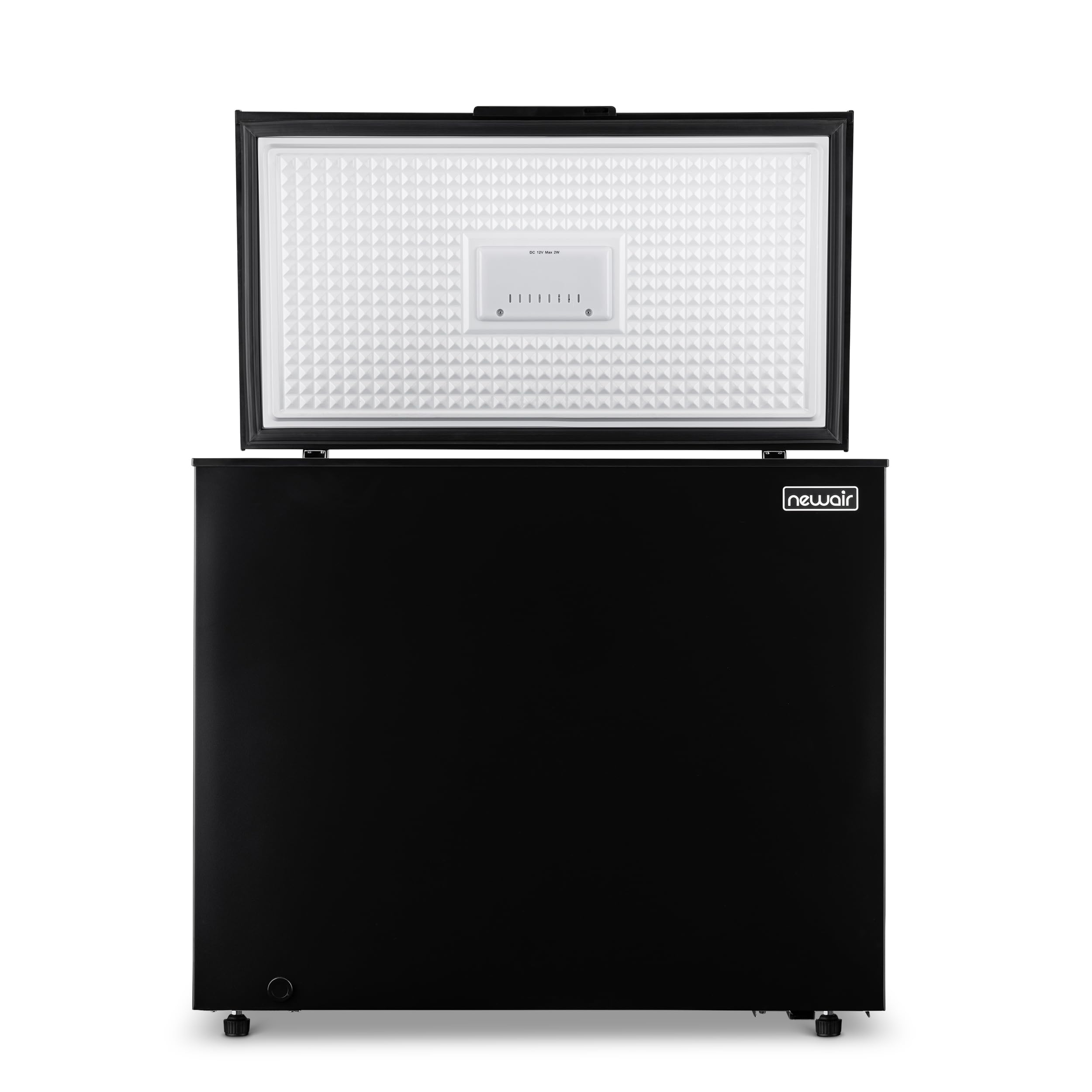 Newair 6.7 Cu. Ft. Energy Efficient Chest Freezer with Removable Storage Basket - Ultra Quiet Deep Freezer with Digital Temperature Control, Top Open Door Alarm & Fast Freeze Mode - Compact Freezer for Garage, Basement, or Home Storage - Matte Black Finish - Perfect for Bulk Food Storage, Meal Prep & Emergency Preparedness