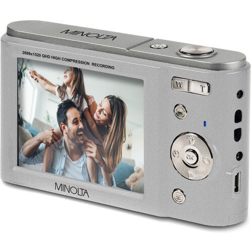 MINOLTA MND20 44MP 2.7K Ultra HD Digital Camera with 3.0