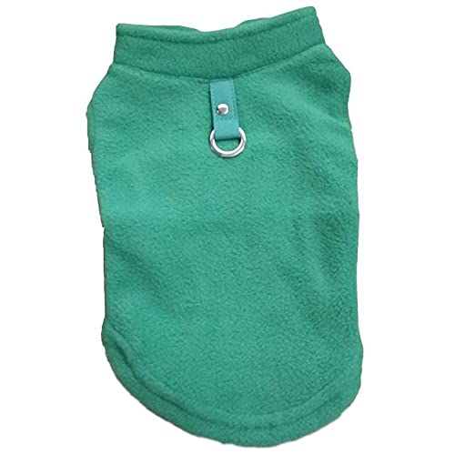 OPKLNM Winter Warm Fleece Pet Vest - Cozy Dog & Cat Jacket for Small Breeds Like Chihuahua | Indoor/Outdoor Cold Weather Apparel for Puppies