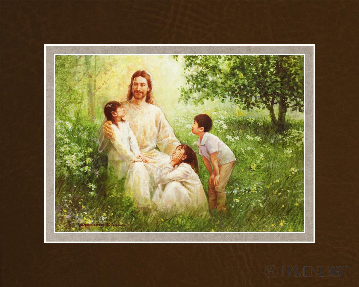 Come Unto Me by Yongsung Kim - Inspirational Christian Wall Art - Perfect for Home, Office & Church Decor
