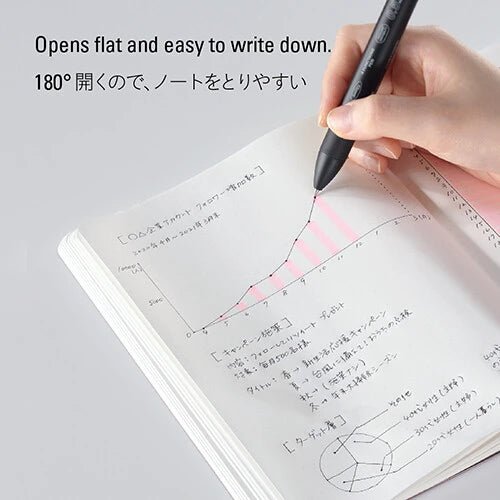 STALOGY Editor's Series 365 Days Notebook - A5 Grid Notebook for Journaling, Planning & Note Taking - Premium Japanese Paper - Perfect for Bullet Journal, Daily Planner & Work Organizer