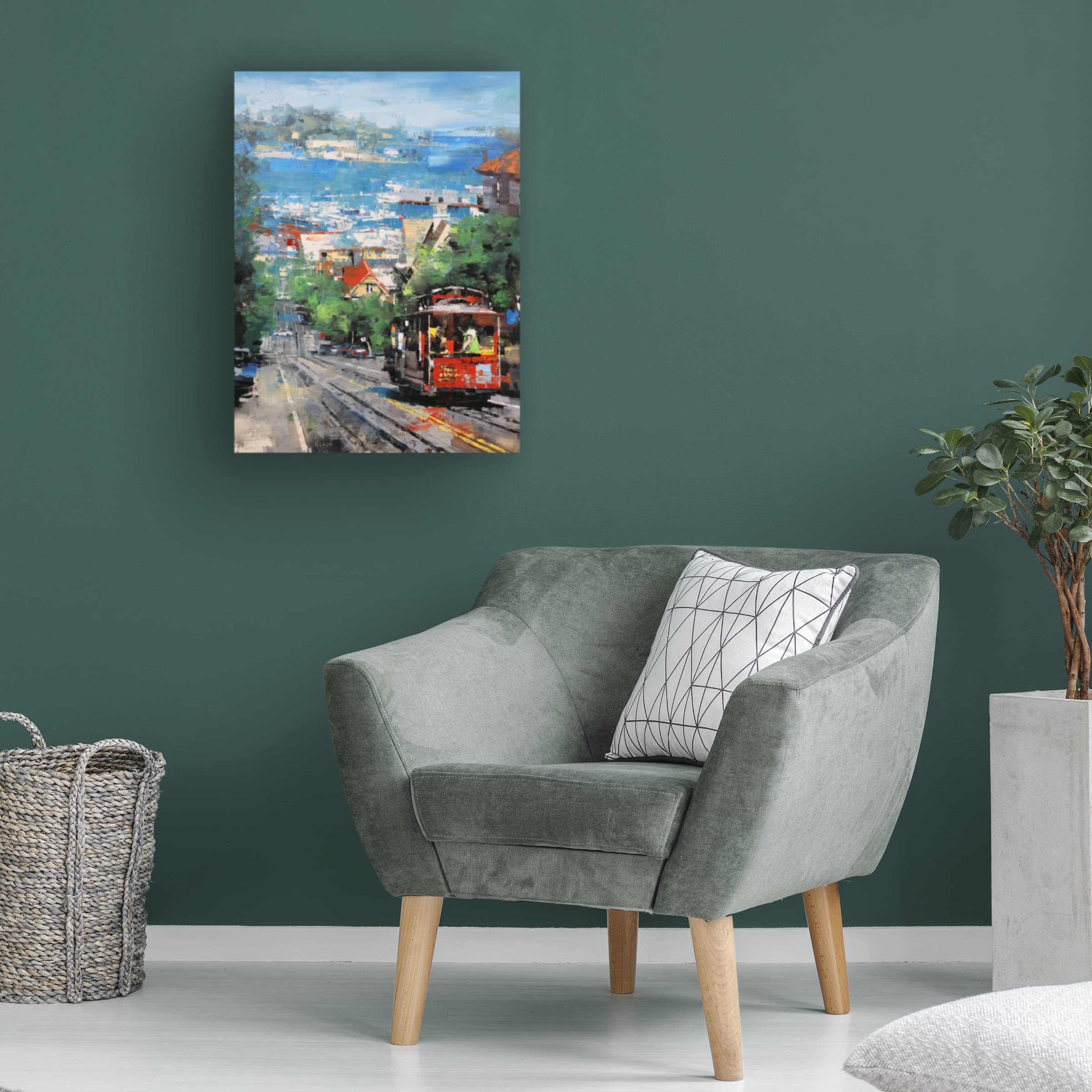 Mark Lague 'Alcatraz' Canvas Art Print - Premium Wall Decor for Living Room, Bedroom & Office - Trademark Fine Art Collection