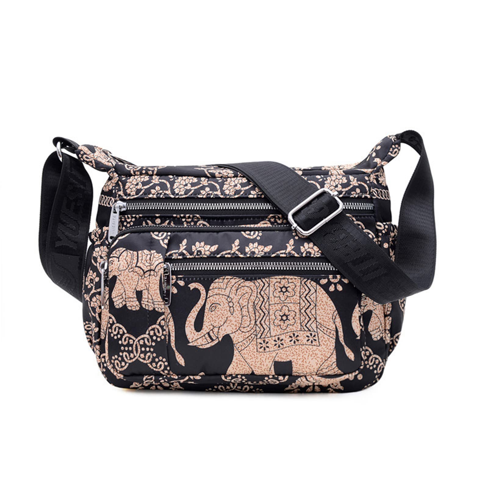 Stylish Women's Messenger Bag - Crossbody Purse with Multiple Pockets for Work, Travel & Everyday Use | Fashionable Ladies Handbags & Shoulder Bags