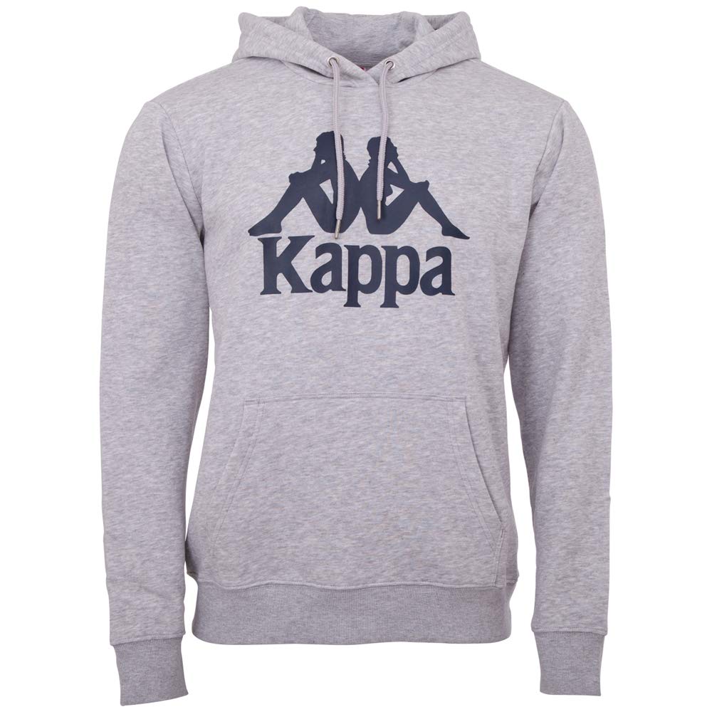 Kappa Men's & Women's Unisex Hooded Sweatshirt - Comfortable Casual Pullover for Gym, Running & Streetwear