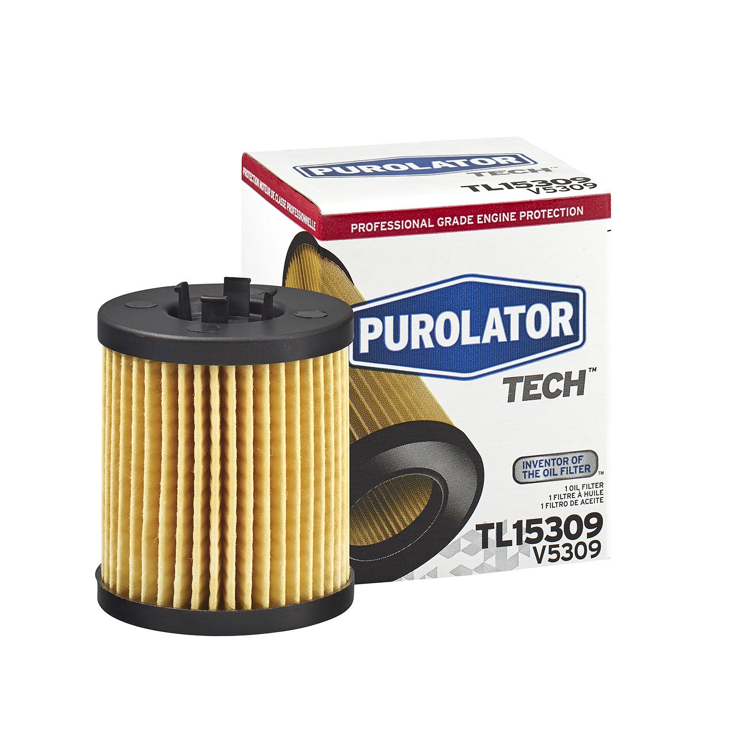 PurolatorTECH Premium Cartridge Oil Filter for Cars, Trucks & SUVs - High Efficiency Engine Protection for Daily Commuting & Long Road Trips
