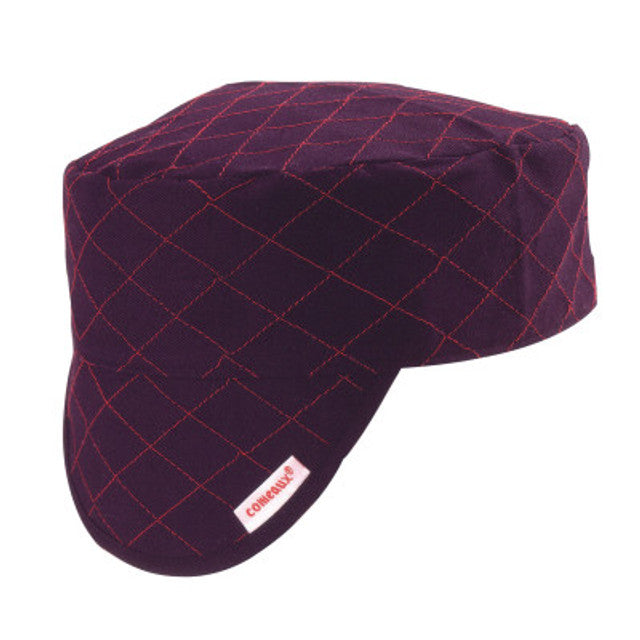 Comeaux 3000 Black Quilted Flat Crown Baseball Cap - One Size Fits All BC 600EL - Perfect for Outdoor Sports, Casual Wear & Sun Protection