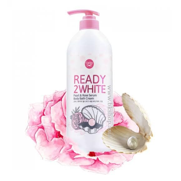 Cathy Doll Ready2 Body Bath Cream - Moisturizing Body Wash for Smooth & Hydrated Skin, 500ml - Perfect for Daily Shower & Relaxing Bath Time