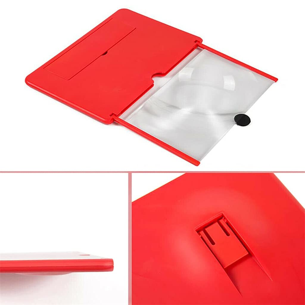 12 Inch HD Mobile Phone Screen Amplifier - Foldable Magnifying Stand for Movies & Gaming | Portable Phone Screen Enhancer for Home, Office & Travel Entertainment