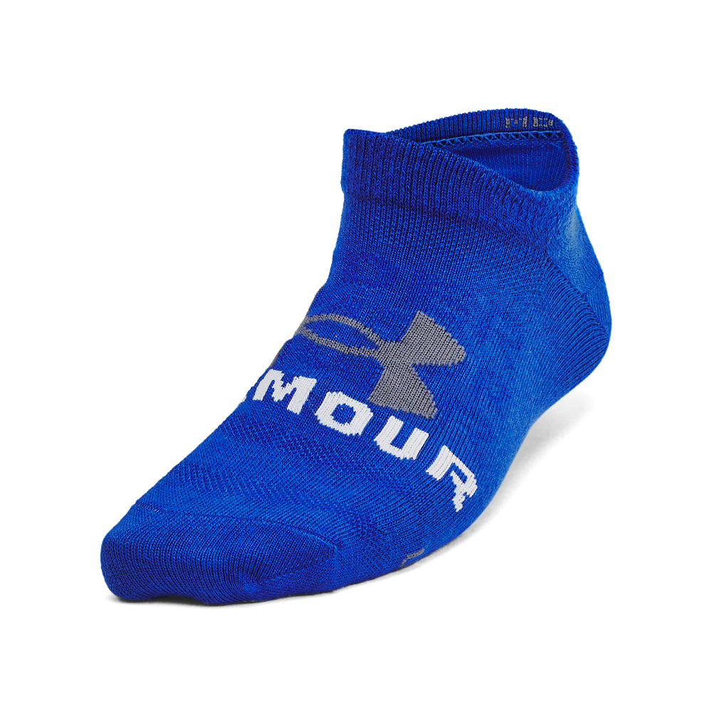 Under Armour Youth Essentials 6-Pack No-Show Socks for Boys & Girls - Breathable Athletic Socks for School, Sports & Everyday Wear
