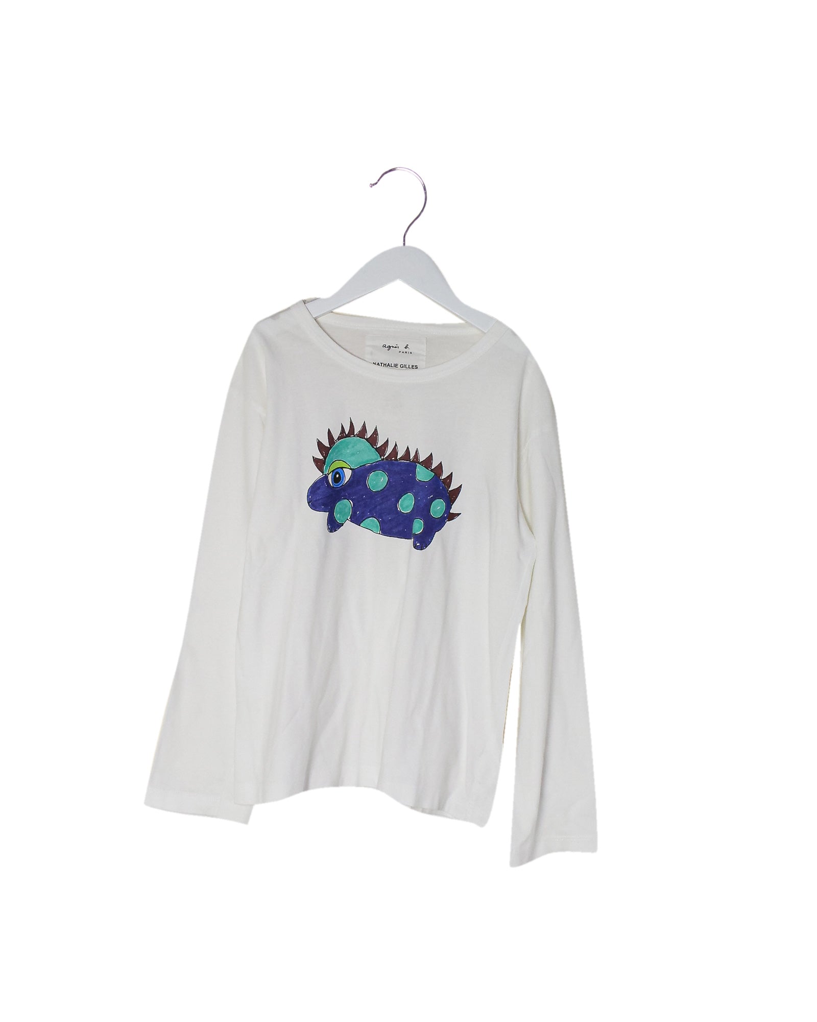 Agnes b. Women's Long Sleeve T-Shirt - Size 10Y (L) - Soft Cotton Casual Top for Everyday Wear, Work & Outings