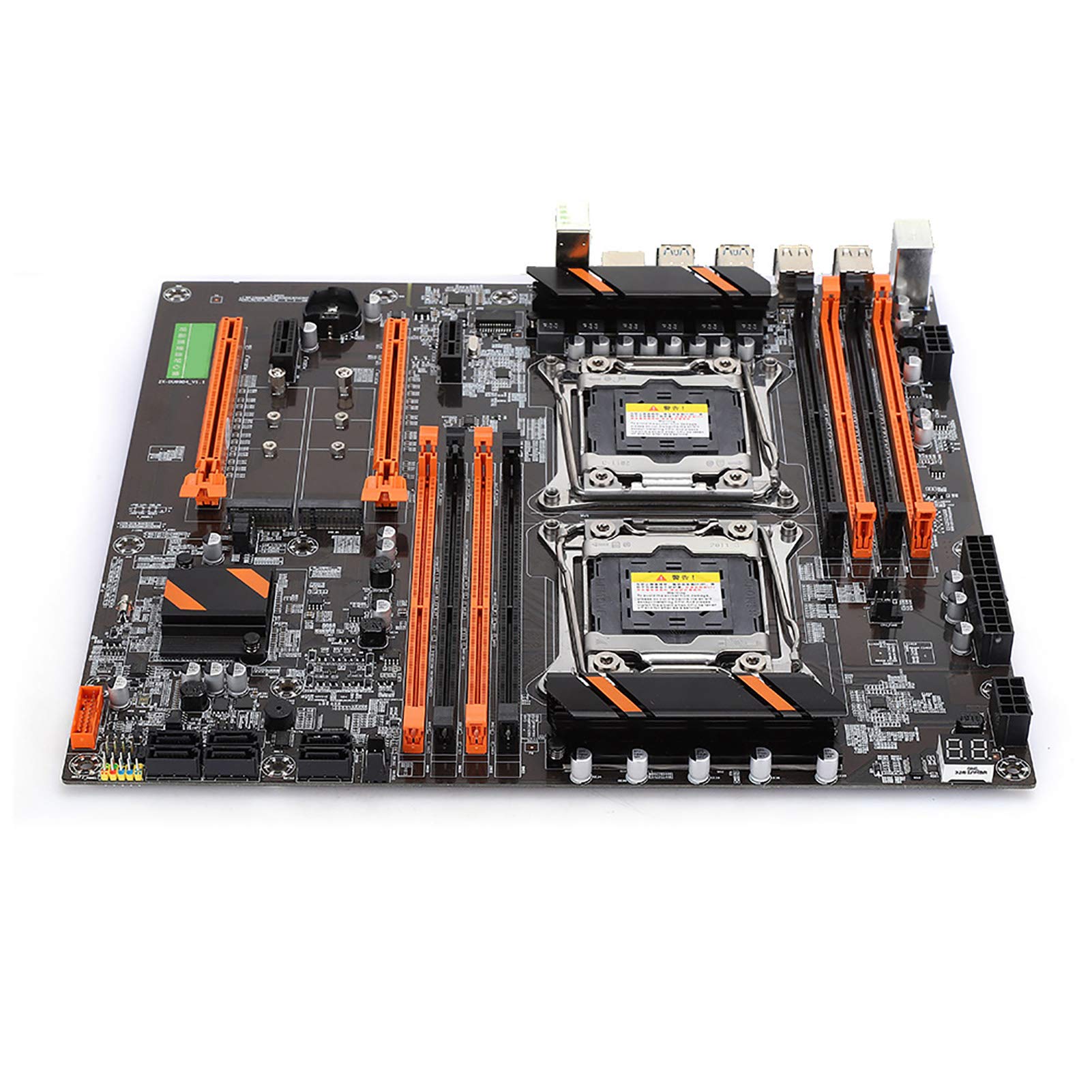 Dual Socket Desktop Motherboard LGA 2011-3, DDR4 Support for E5 CPU - Ideal for Gaming PC, Studio Workstation & Computer Simulator Builds