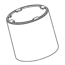 Makita TE00000123 Clear Replacement Body Parts - Perfect for Power Tool Repairs & Maintenance