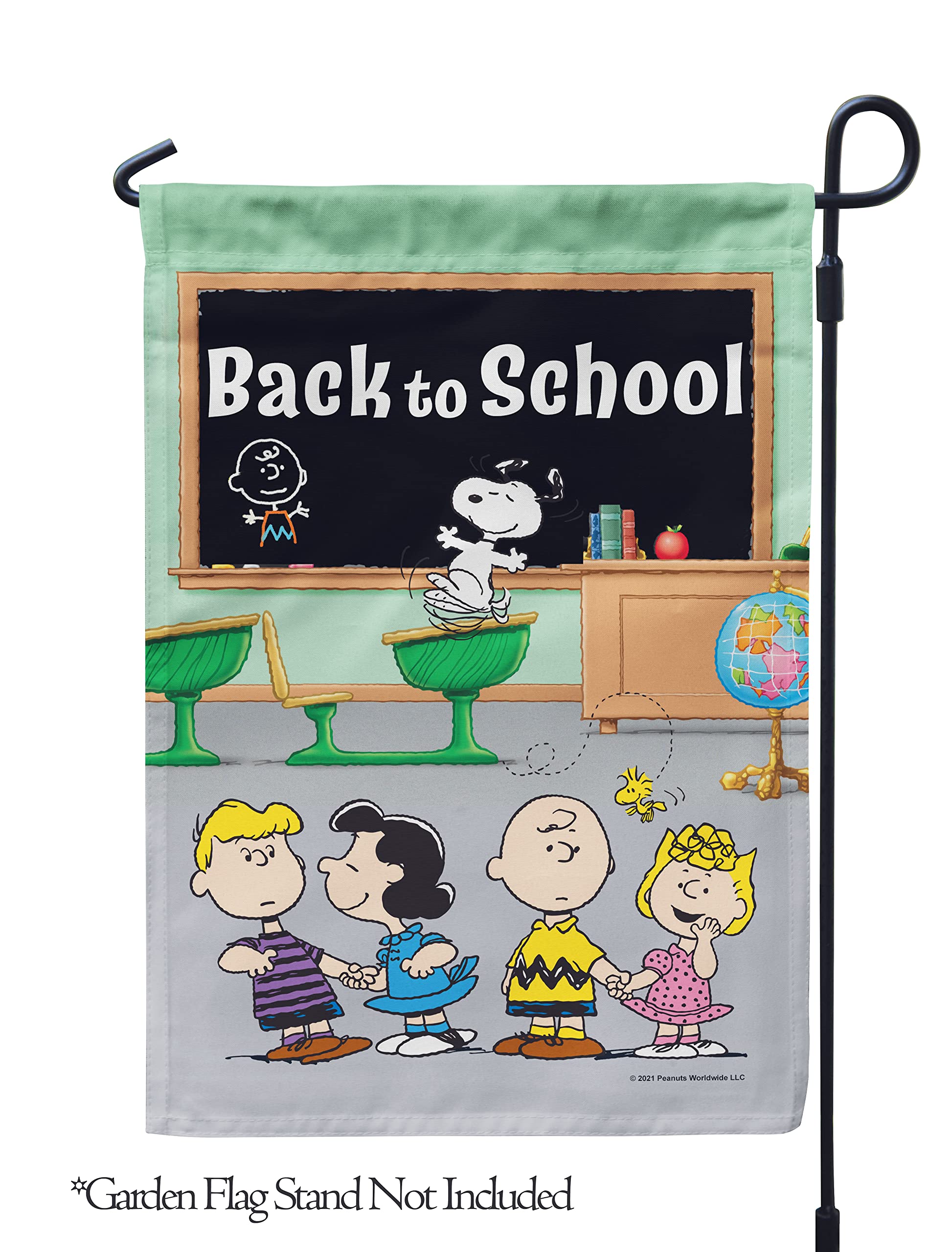 PEANUTS® Back to School Garden Flag 12.5
