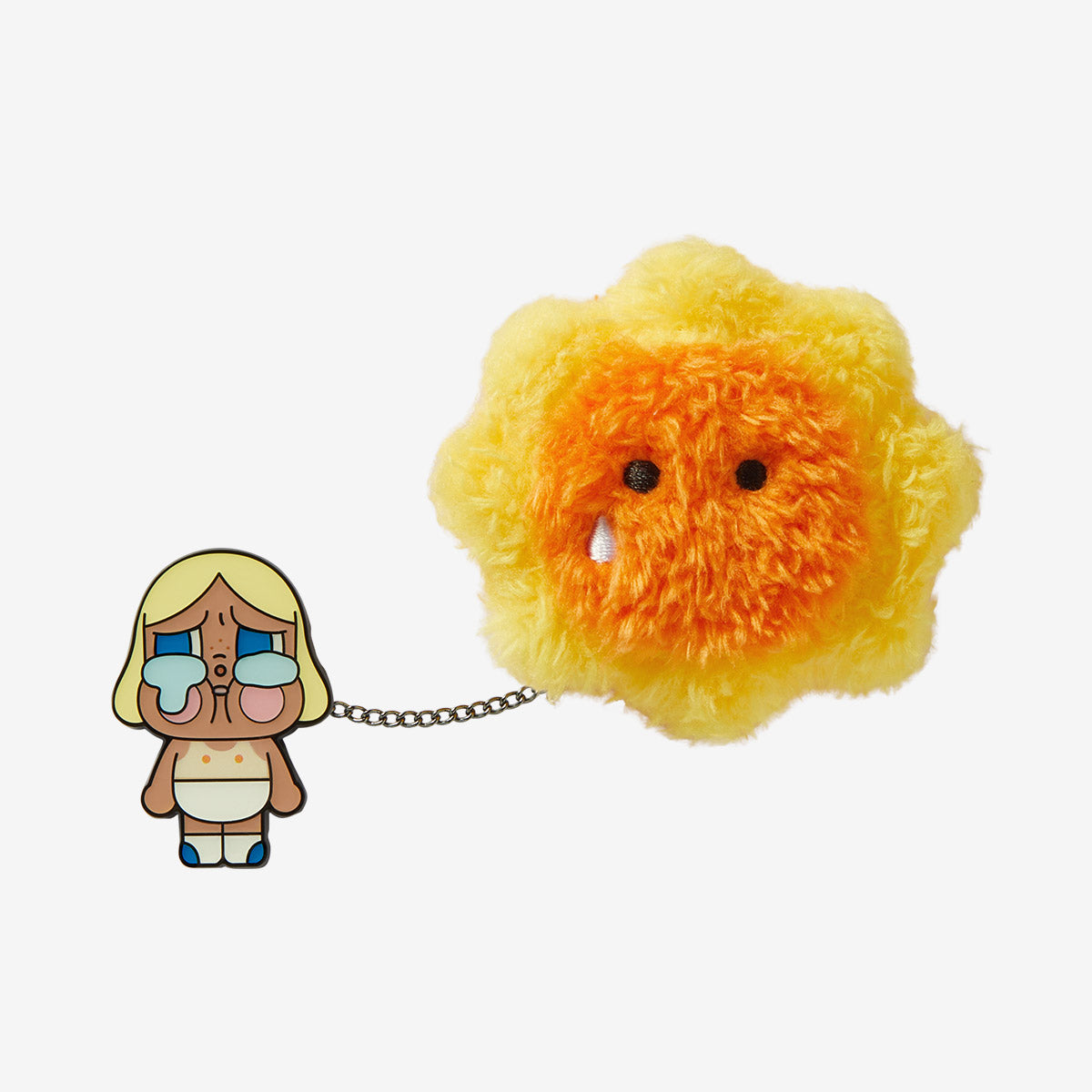 CryBaby Crying Again Series Plush Badge - Soft Collectible Pin for Backpacks, Jackets & Accessories - Perfect for Anime Fans & Kawaii Fashion