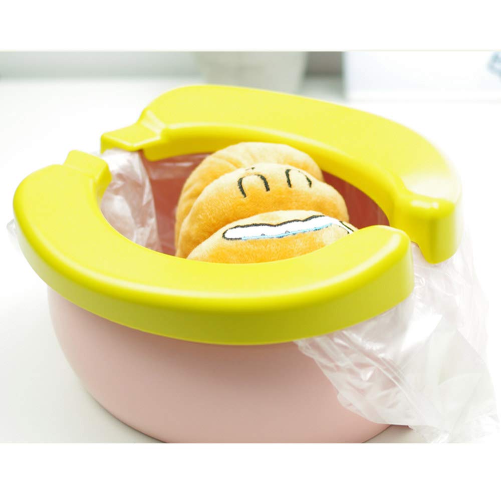 Richohome 120 Pack Disposable Potty Liners with Drawstring - Portable Toilet Bags for Baby Potty Training Seat, Travel & Camping - Leak-Proof & Easy Clean Up for Home, Diaper Pail & Outdoor Use