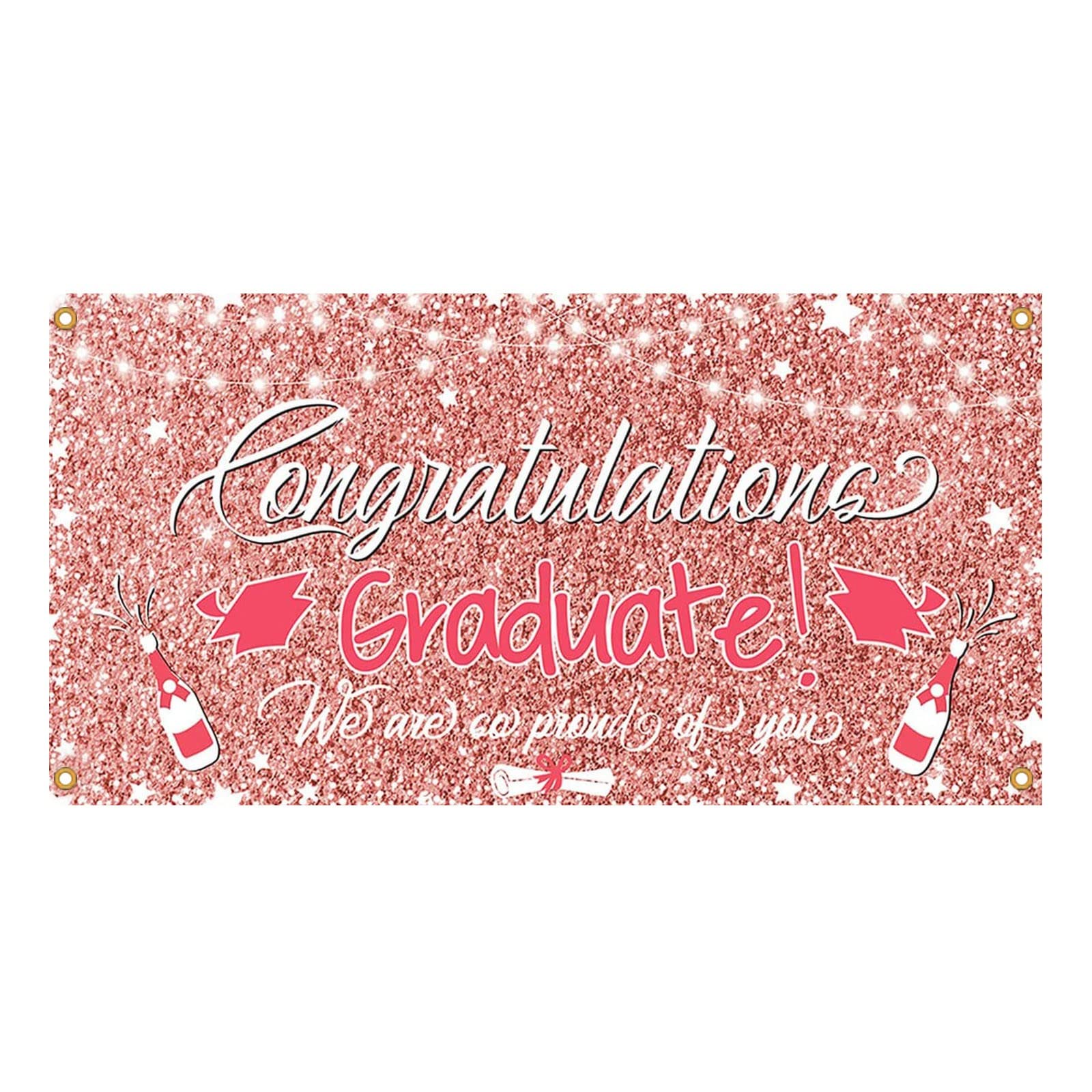 DFDGBD Women's Event Dress for Wedding & Graduation 2022 | 70x36 Inch Green Graduation Photo Backdrop Banner | Decorative Cloth Background for Parties, Ceremonies & Photo Shoots (One Size)