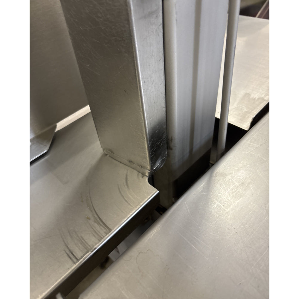 Used Hollymatic Hi Yield 16 5000 3 HP Commercial Meat Saw with 126-Inch Blade - Perfect for Butcher Shops, Delis & Meat Processing