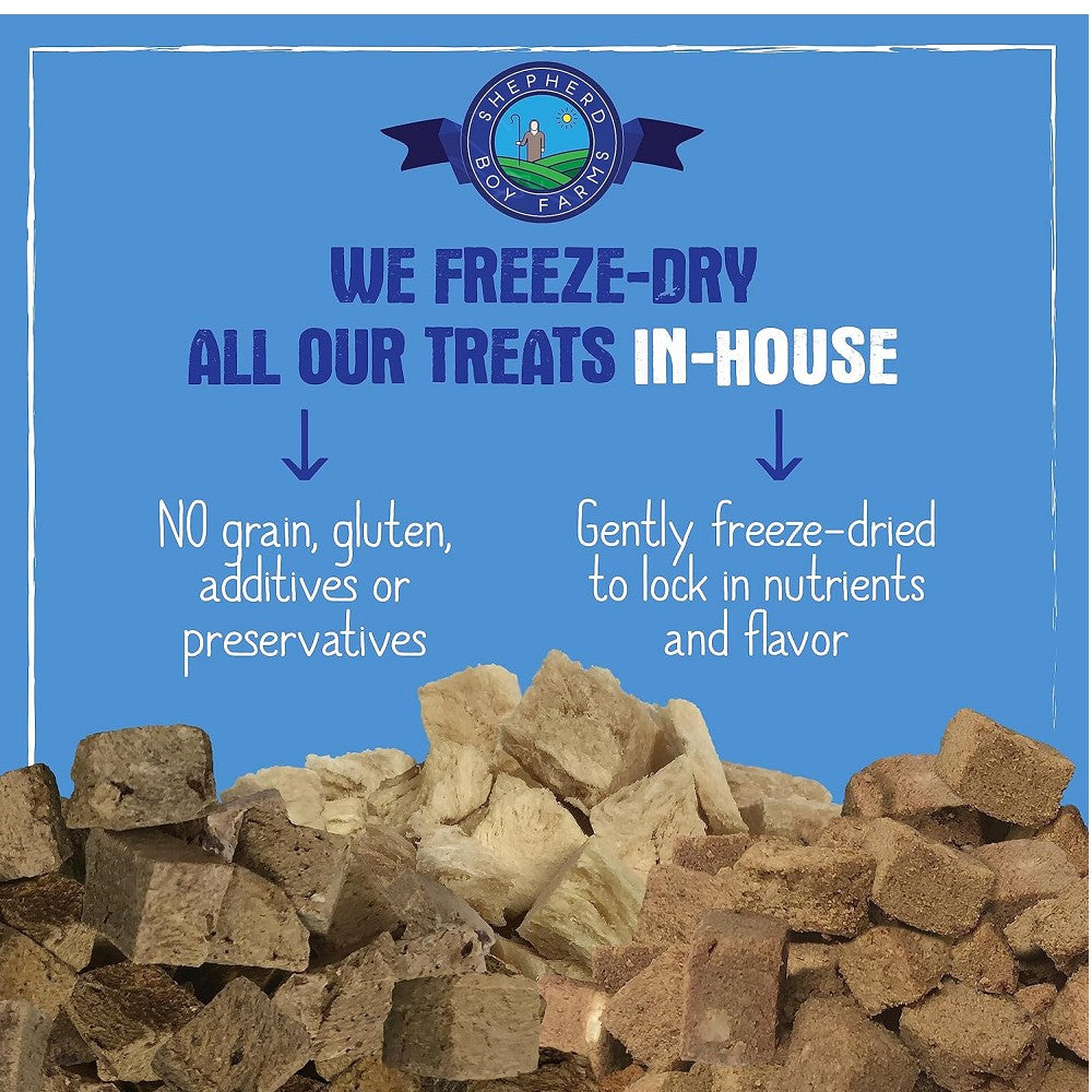 Premium Freeze Dried Raw Goat Cheese Treats for Dogs & Cats - All-Natural, Grain-Free Snack for Training, Digestive Health & Skin Care - Perfect for Puppies, Kittens & Senior Pets