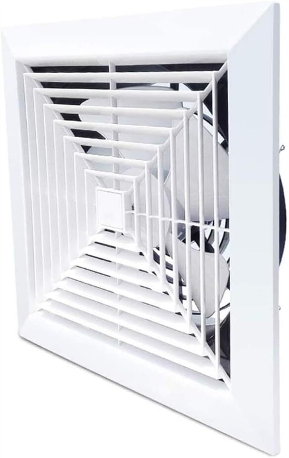 FAiruo Metal Booster Fan Extractor - High-Power Exhaust Fan for Bathroom, Toilet, Kitchen, Home & Office - Window & Duct Ventilation System (Perfect for Air Circulation in Small Spaces)