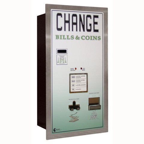BCX1020RL Bill & Coin Standard Change Machine - High-Speed Cash Handling for Retail, Arcades & Small Businesses - Efficient Money Exchange Solution