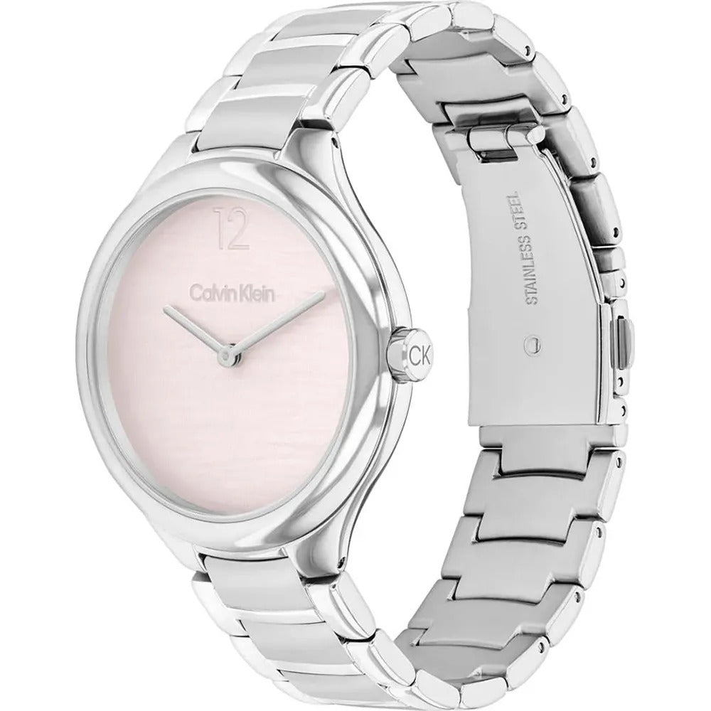 Calvin Klein Delight Silver Ladies Watch 25100047 - Elegant Women's Fashion Watch for Everyday Wear & Special Occasions