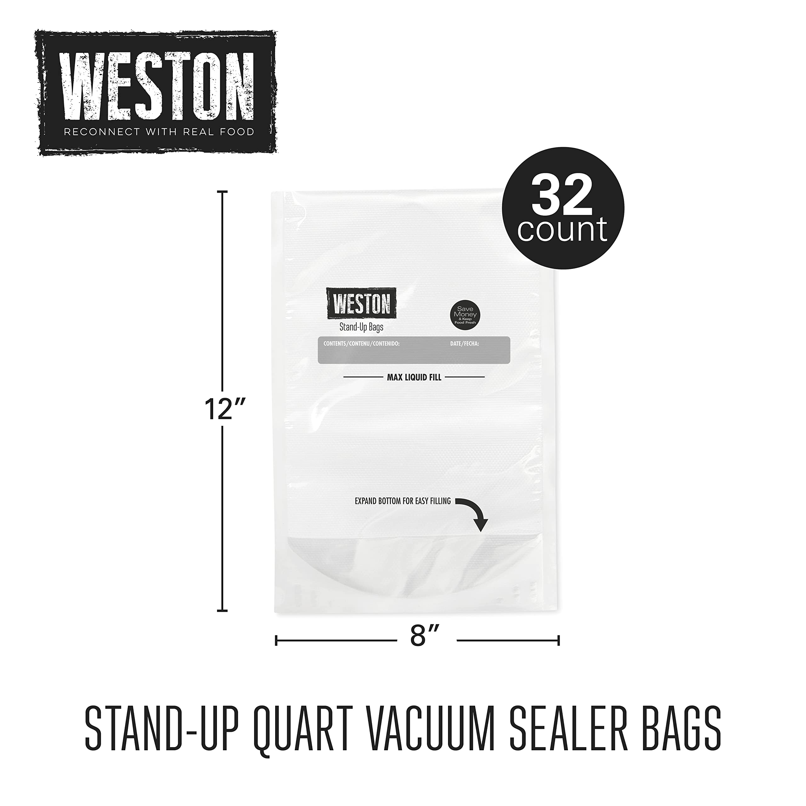 Weston Vacuum Sealer Bags 8
