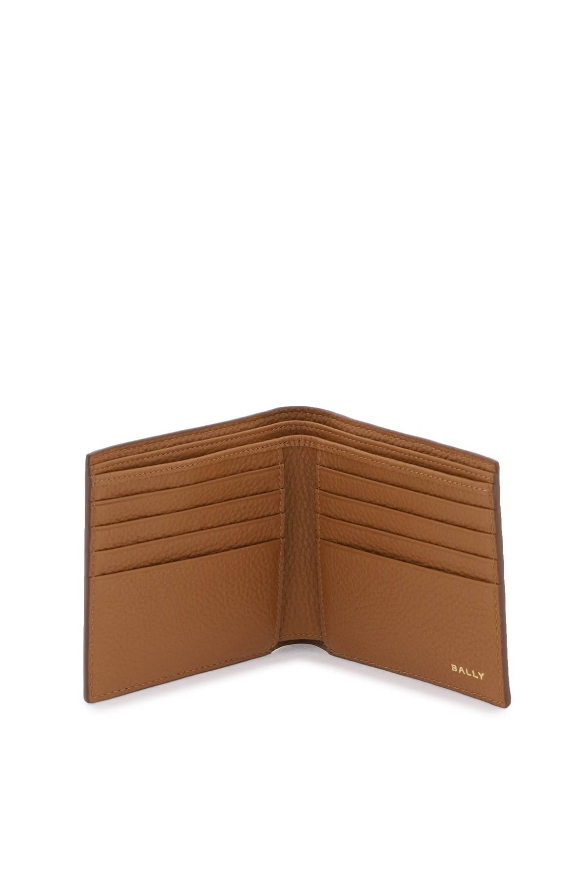 Bally Pennant Bi-Fold Wallet for Men - Genuine Leather Slim RFID Blocking Credit Card Holder - Perfect for Business, Travel & Everyday Use