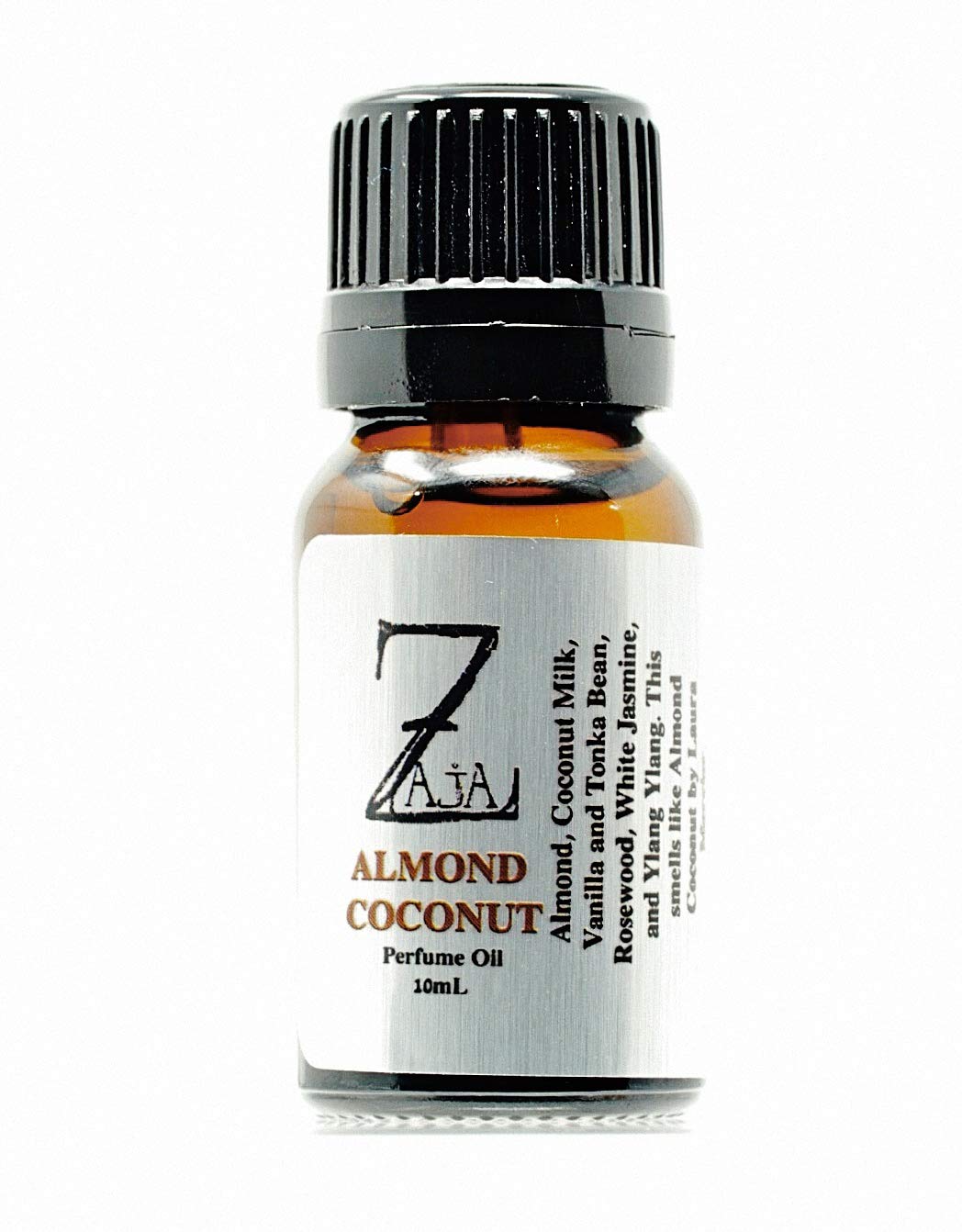 Almond Coconut Perfume Oil 10mL - Natural Fragrance with Almond, Coconut Milk, Vanilla & Exotic Notes | Long-Lasting Scent for Women, Aromatherapy & Daily Wear