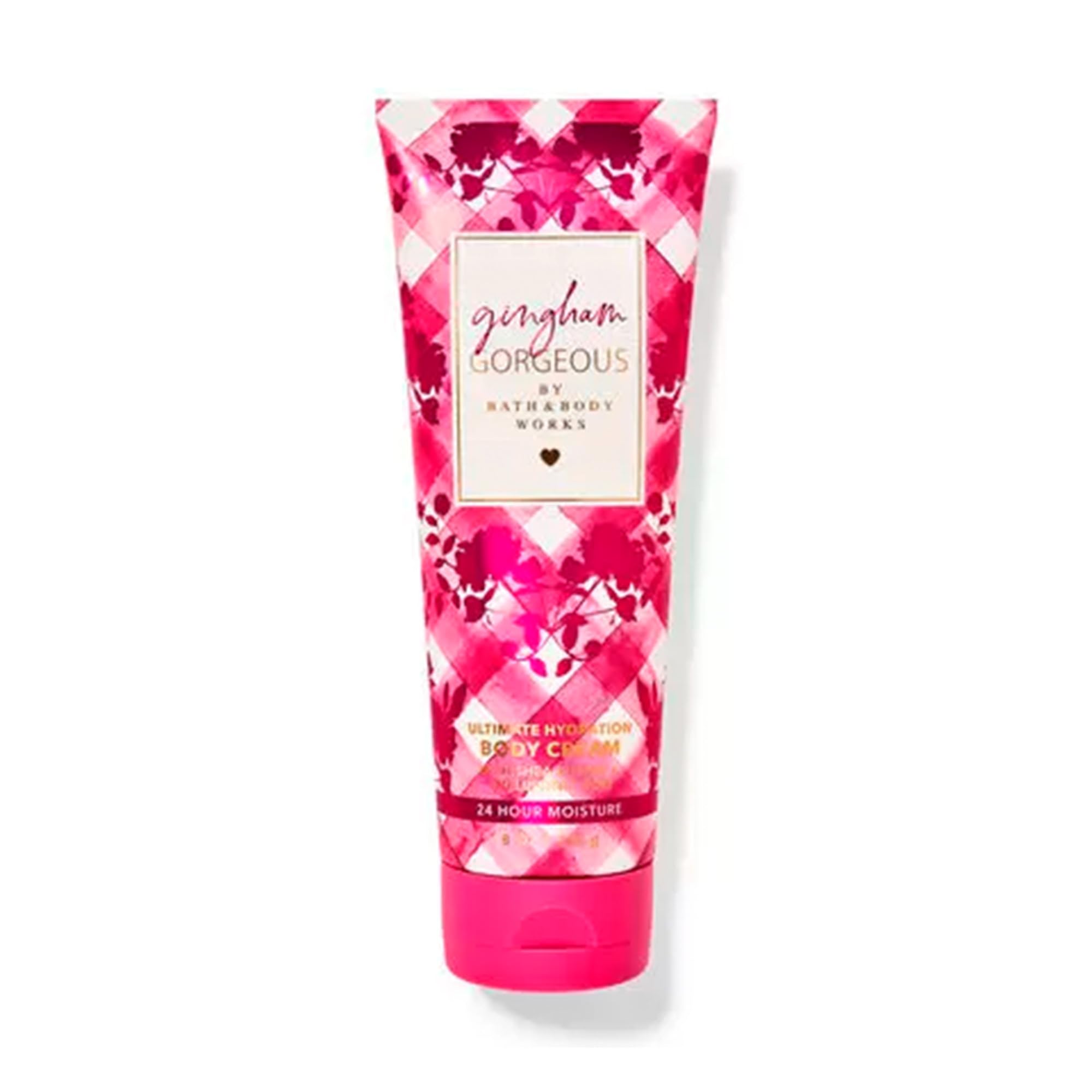 Gingham Gorgeous Ultimate Hydration Body Cream 8oz - Deep Moisturizing Lotion for Dry Skin | Bath & Body Works Fragrance | Pack of 1 | Perfect for Daily Skincare Routine & Gift Giving