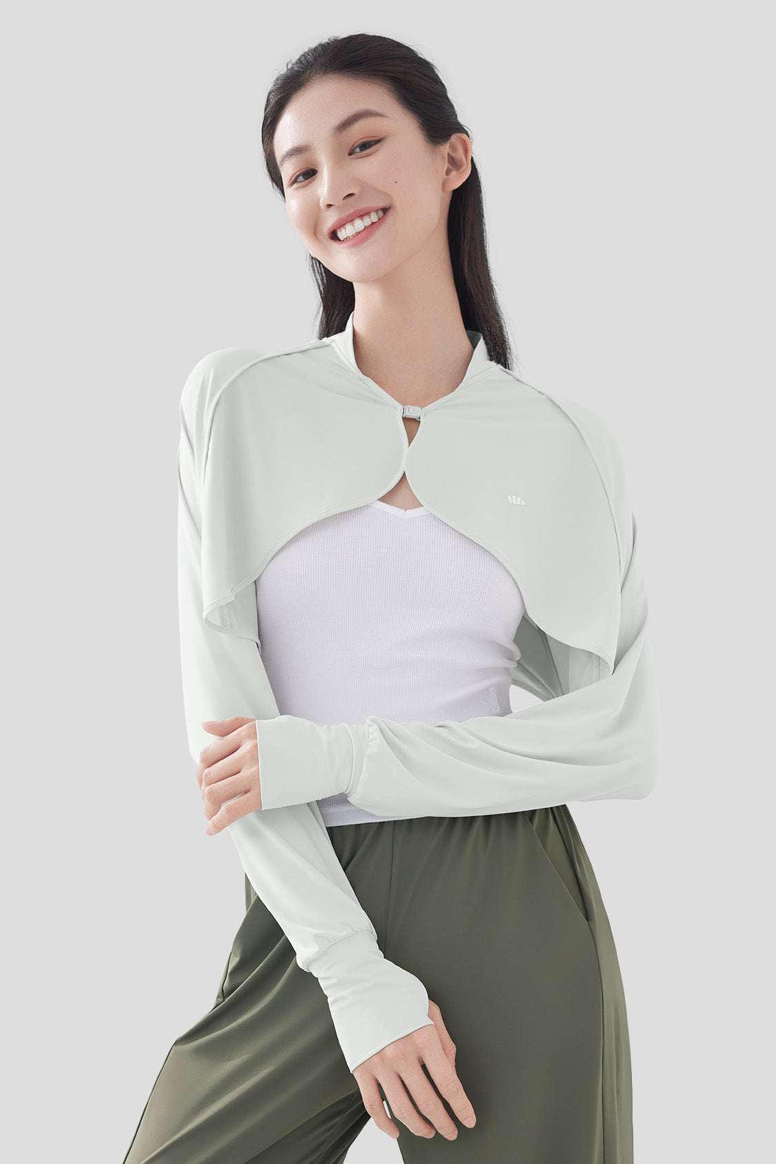 IceFlexy Women's UPF50+ Sun Protection Shrug - Lightweight Cover-Up for Beach, Pool & Outdoor Activities