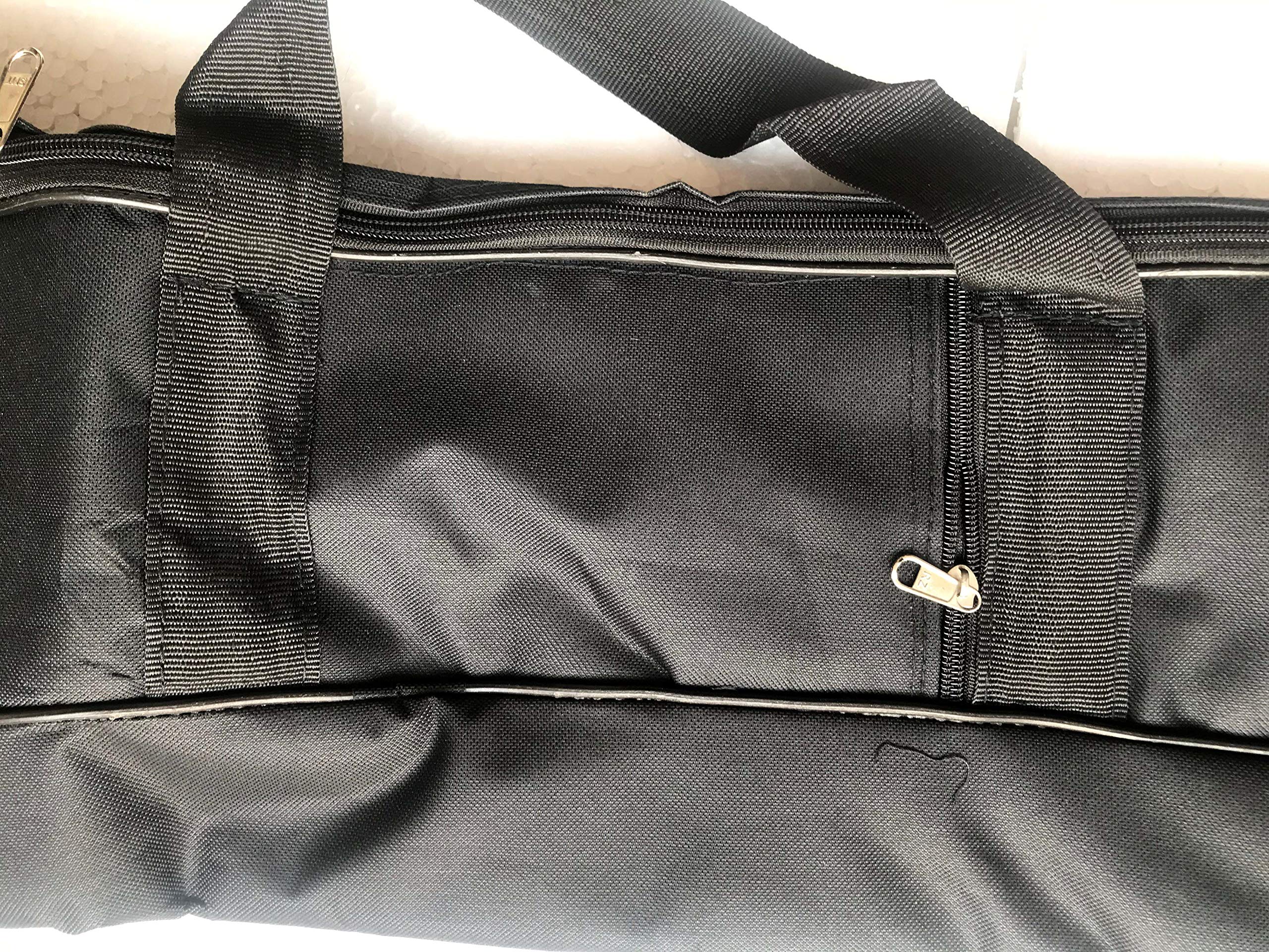 Premium Padded Nylon Sitar Case with Zipper Pockets & Adjustable Shoulder Strap - Protective Travel Bag for Indian Musical Instrument (Fits Single Tumba) - Perfect for Musicians, Performances & Safe Storage