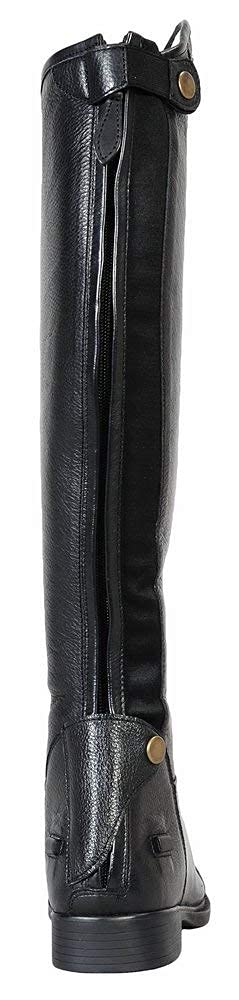 TuffRider Ladies Belmont Dress Boots - Black - Size 11 - Extra Slim - Perfect for Equestrian Riding & Formal Events