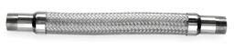 Flexible Metal Hose Assembly - 321 Stainless Steel, 1.5 Inch Diameter, 18 Inch Length (G150CM180) for Industrial, Plumbing & HVAC Applications