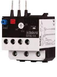 BR6 15.5 Amp Thermal Overload Relay - Compatible with KC08 Series Mini Contactors (13-15.5A) - Ideal for Motor Protection in HVAC Systems and Industrial Equipment