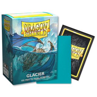 Dragon Shield Dual Matte Glacier Sleeves - Premium Matte Finish Trading Card Protectors for MTG, Pokemon & Yu-Gi-Oh - Perfect for Collectors, Tournaments & Game Nights