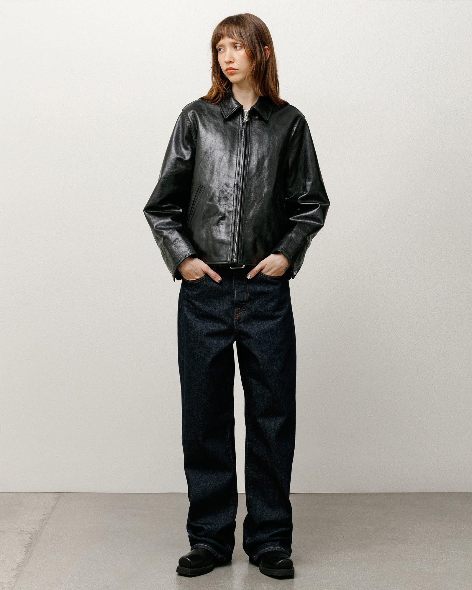 Relaxed Fit Jean Denim Pants for Women - Comfortable Stretch Denim Jeans for Casual Wear & Everyday Outfits