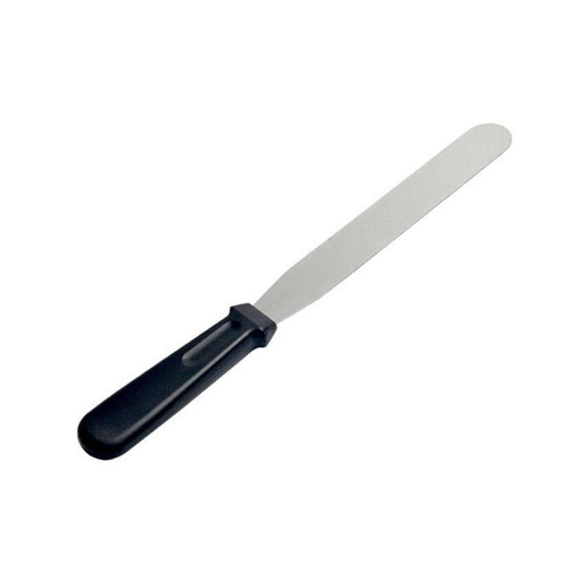 10 Inch Stainless Steel Spatula & Smoother - Professional Cake Decorating Tool for Baking, Frosting, Icing - Perfect for Home Bakers & Pastry Chefs