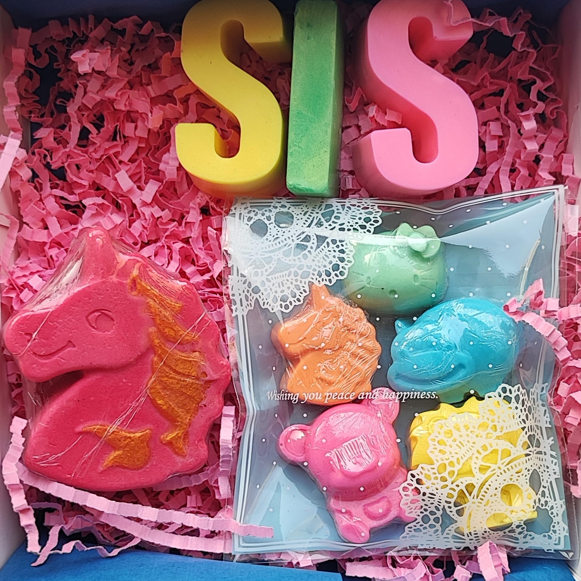 Love and Lather Handmade Soap Gift Set - Unicorn & Animal Shaped Soaps for Kids & Sisters - Perfect Rakhi Gifts for Raksha Bandhan - Great for Birthday Presents, Holiday Gifts & Special Occasions