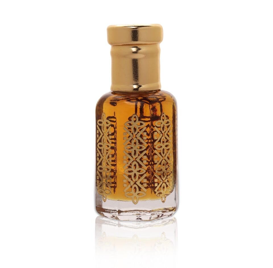 Premium Mukhallat Al Badar Perfume Oil - 12ML Concentrated Attar Fragrance for Men & Women - Long Lasting Arabian Scent for Special Occasions, Weddings & Daily Wear