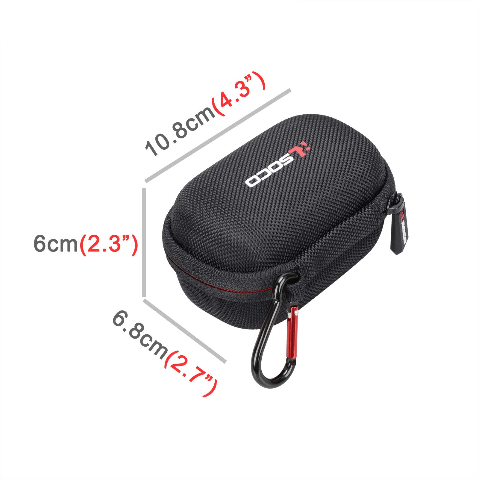 RLSOCO Protective Case for Bose QuietComfort Earbuds & Sport Earbuds - Durable Cover for True Wireless Bluetooth Earphones (Black) | Perfect for Travel, Gym & Outdoor Activities